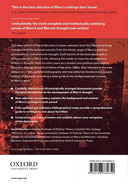 Produktbild: Karl Marx Selected Writings P