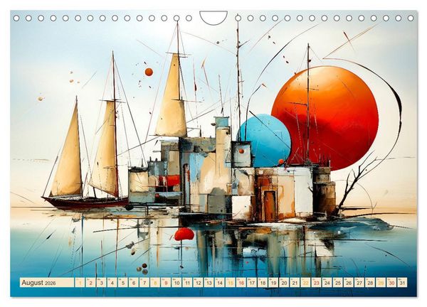Produktbild: Segeln, der Traum beginnt (Wandkalender 2026 DIN A4 quer), CALVENDO Monatskalender