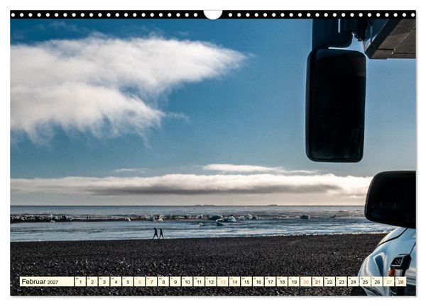 Produktbild: Overlanding on Iceland - Mit dem 4x4 Camper kreuz und quer &uuml;ber die Insel (Wandkalender 2027 DIN A3 quer), CALVENDO Monatskalender