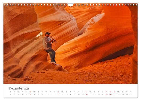 Produktbild: Naturwunder mit Indian Spirit (Wandkalender 2026 DIN A3 quer), CALVENDO Monatskalender