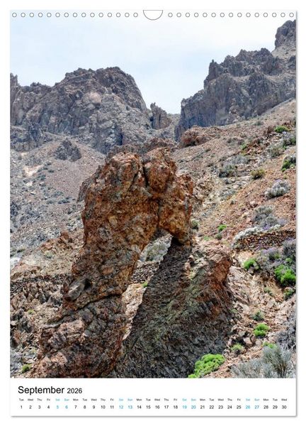 Produktbild: Tenerife - The volcanic island (Wall Calendar 2026 DIN A3 portrait), CALVENDO 12 Month Wall Calendar