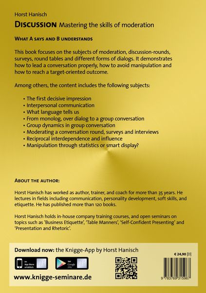 Produktbild: Discussion - Mastering the Skills of Moderation