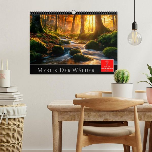 Produktbild: Mystik der W&auml;lder (Wandkalender 2026 DIN A3 quer), CALVENDO Monatskalender