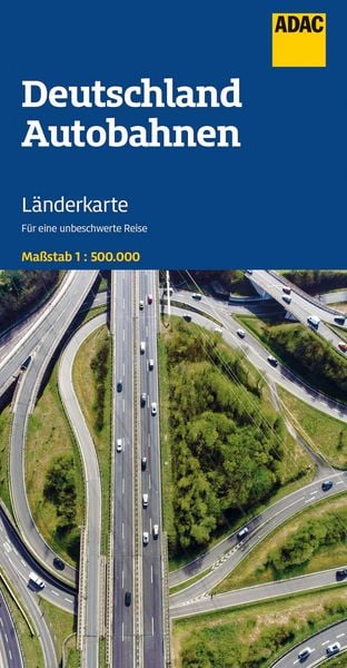 Produktbild: ADAC L&auml;nderkarte Deutschland Autobahnen 1:500.000