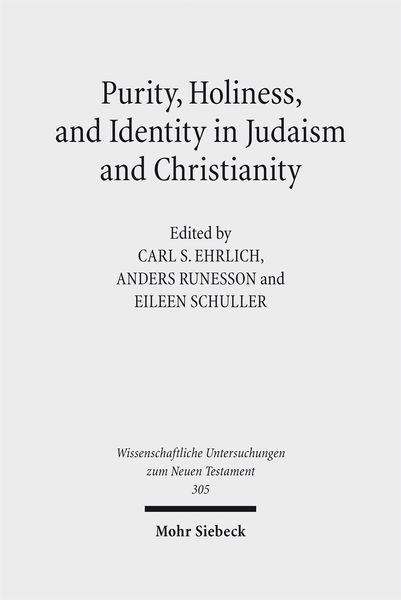 Produktbild: Purity, Holiness, and Identity in Judaism and Christianity