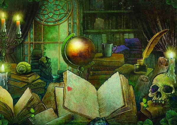 Produktbild: Die Bibliothek des Magiers