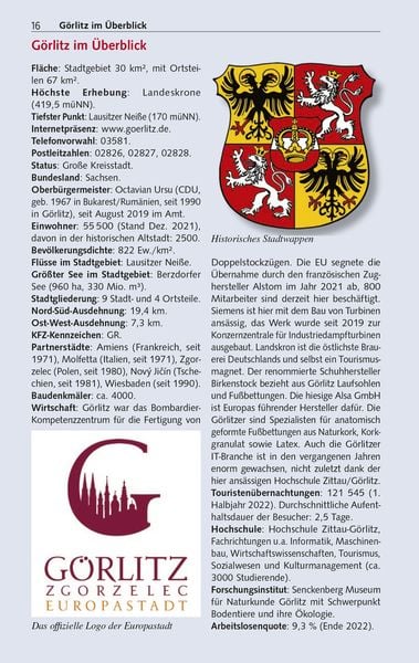Produktbild: TRESCHER Reiseführer Görlitz