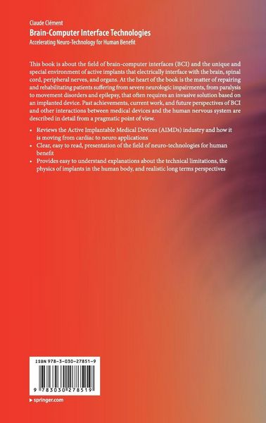 Produktbild: Brain-Computer Interface Technologies