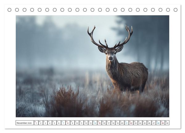 Produktbild: Nat&uuml;rliche Harmonie (Tischkalender 2026 DIN A5 quer), CALVENDO Monatskalender