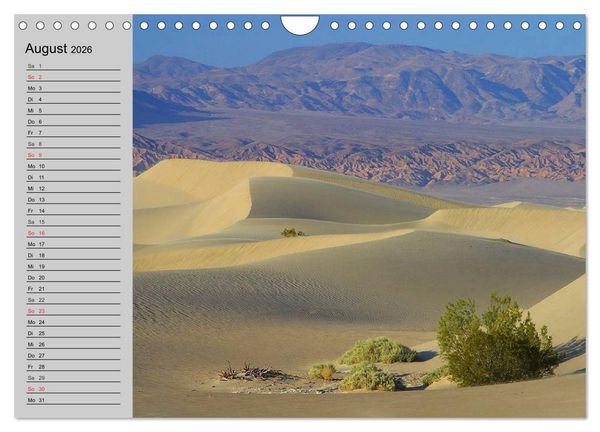 Produktbild: Kalifornien. Die goldene Westk&uuml;ste (Wandkalender 2026 DIN A4 quer), CALVENDO Monatskalender