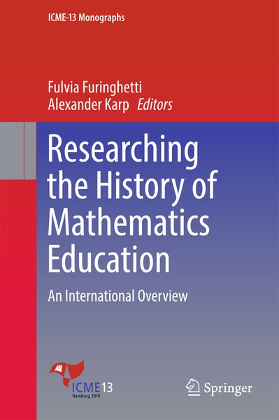 Produktbild: Researching the History of Mathematics Education