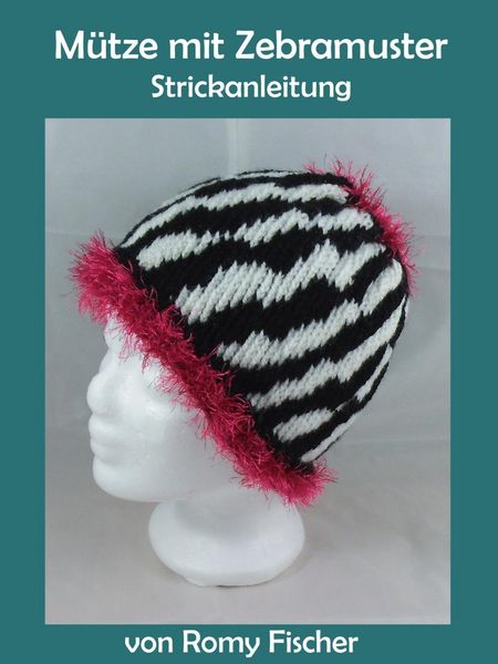 Produktbild: M&uuml;tze mit Zebramuster