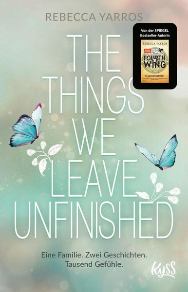 Produktbild: The Things we leave unfinished