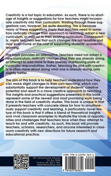 Produktbild: Killing Ideas Softly? the Promise and Perils of Creativity in the Classroom (Hc)
