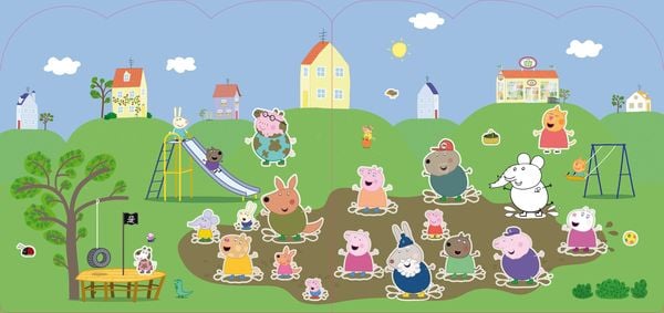 Produktbild: Peppa Pig- Stickern Malen Gestalten