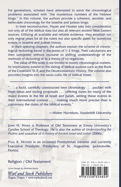 Produktbild: A New Chronology for the Kings of Israel and Judah and Its Implications for Biblical History and Literature