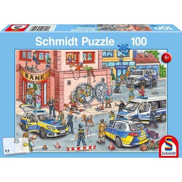 Schmidt Spiele - Polizeieinsatz, 100 Teile