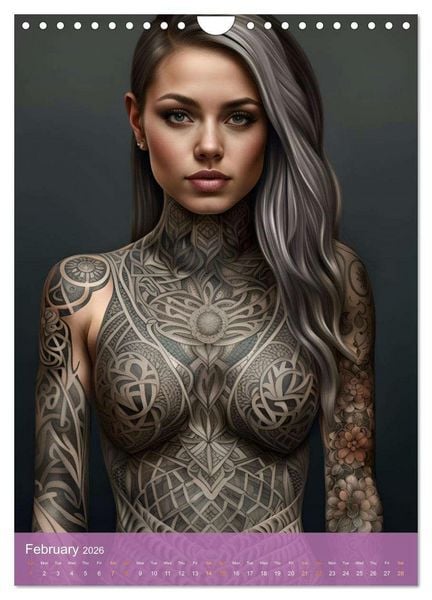 Produktbild: Inked Visions (Wall Calendar 2026 DIN A4 portrait), CALVENDO 12 Month Wall Calendar