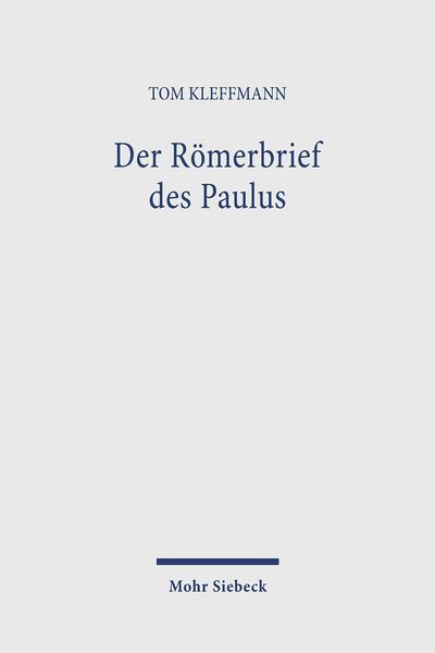 Produktbild: Der R&ouml;merbrief des Paulus