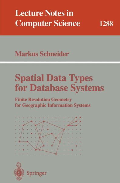 Produktbild: Spatial Data Types for Database Systems
