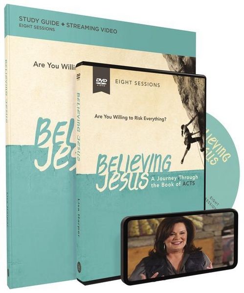 Produktbild: Harper, L: Believing Jesus Study Guide with DVD