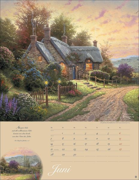 Produktbild: Thomas Kinkade: Land im Licht Kalender 2027