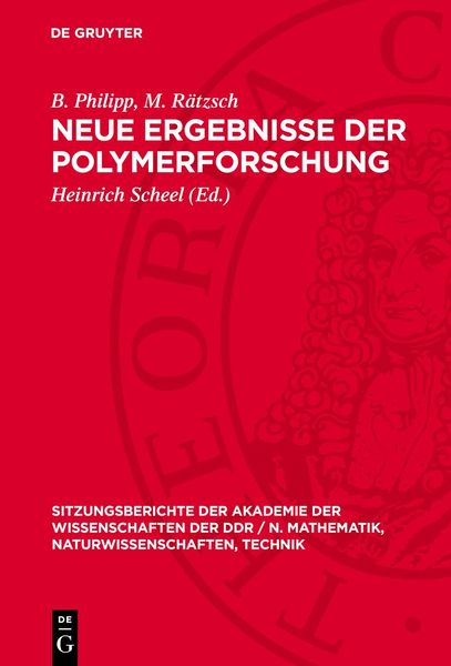 Produktbild: Neue Ergebnisse der Polymerforschung