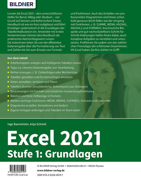 Excel 2021 - Stufe 1: Grundlagen