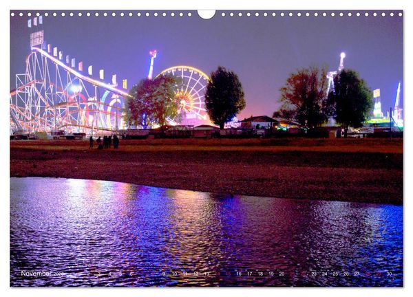 Produktbild: Rheinkirmes in D&uuml;sseldorf (Wandkalender 2026 DIN A3 quer), CALVENDO Monatskalender