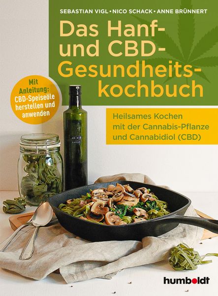 Produktbild: Das Hanf- und CBD-Gesundheitskochbuch