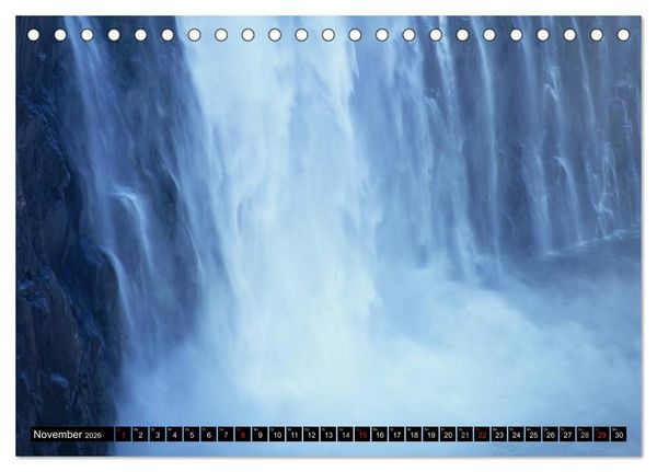 Produktbild: Victoria Wasserf&auml;lle (Tischkalender 2026 DIN A5 quer), CALVENDO Monatskalender