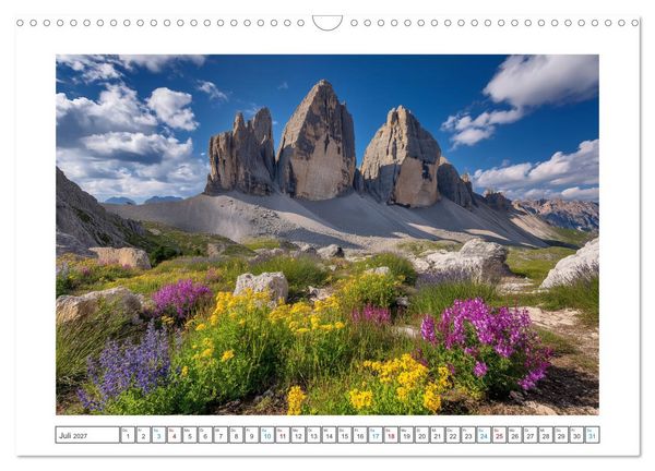 Produktbild: ALPEN Sehnsucht (Wandkalender 2027 DIN A3 quer), CALVENDO Monatskalender