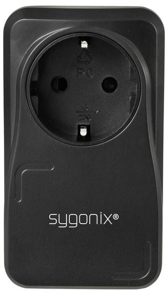 Produktbild: Sygonix SY-6801156 Einschaltstrombegrenzer SX16 Schwarz IP20