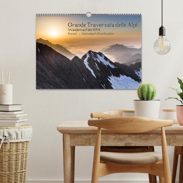 Produktbild: Grande Traversata delle Alpi - Wandern auf der GTA (Wandkalender 2026 DIN A3 quer), CALVENDO Monatskalender