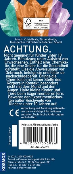 Produktbild: &Uuml;berraschungs-Kristalle selbst z&uuml;chten
