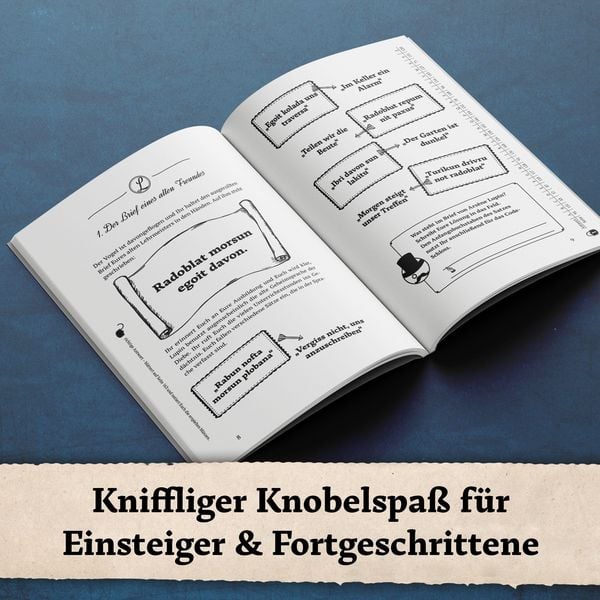 Produktbild: Das R&auml;tselbuch des Ars&egrave;ne Lupin 2: Der Coup des Meisterdiebs