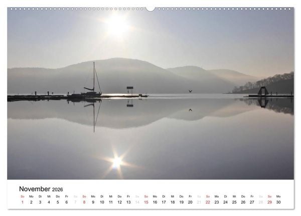 Produktbild: Morgenstimmungen 2026 (hochwertiger Premium Wandkalender 2026 DIN A2 quer), Kunstdruck in Hochglanz