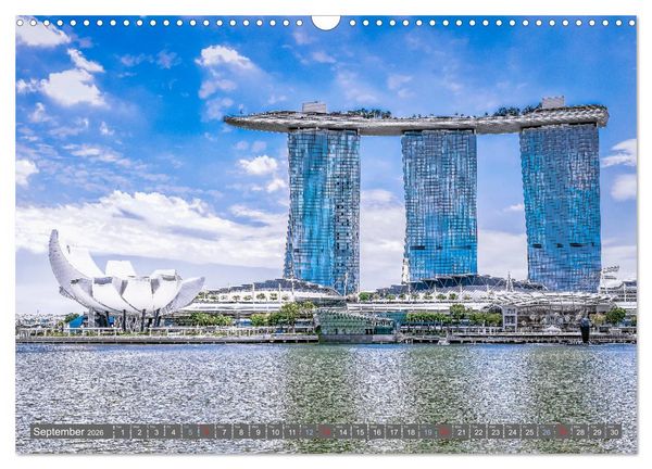 Produktbild: Singapore - Discover Central Area (Wall Calendar 2026 DIN A3 landscape), CALVENDO 12 Month Wall Calendar