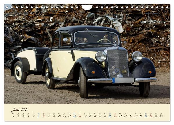 Produktbild: Klassiker mit Stern (Wandkalender 2026 DIN A4 quer), CALVENDO Monatskalender