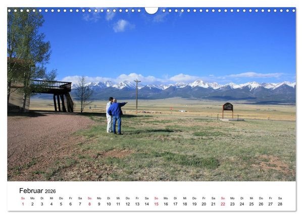 Produktbild: Colorado, USA - Ausflugsziele rund um Colorado Springs (Wandkalender 2026 DIN A3 quer), CALVENDO Monatskalender