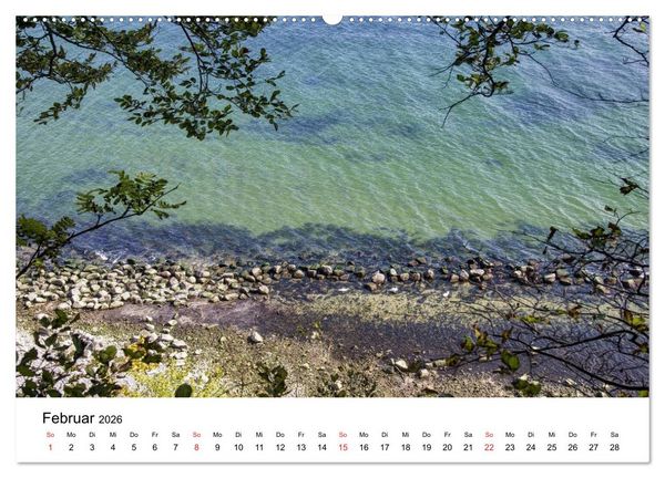 Produktbild: Der Hochuferweg im Jasmund Nationalpark (Wandkalender 2026 DIN A2 quer), CALVENDO Monatskalender