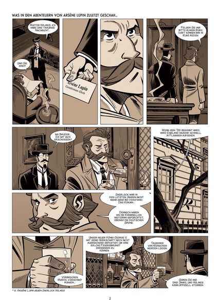 Produktbild: Ars&egrave;ne Lupin und das letzte Geheimnis von Nostradamus (Graphic Novel)