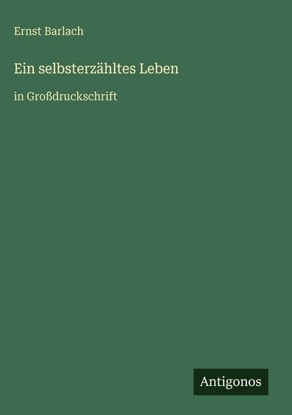Produktbild: Ein selbsterz&auml;hltes Leben