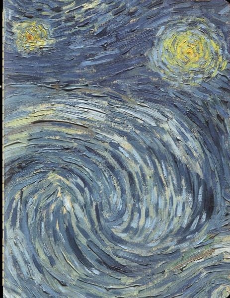 Produktbild: Moleskine Moma Van Gogh Cahier Notizheft, XL, Liniert, Kartoneinband