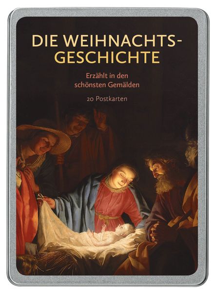 Produktbild: Die Weihnachtsgeschichte Postkarten VE 20