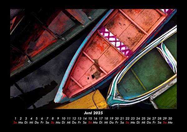Produktbild: Bootskalender 2025 Fotokalender DIN A3