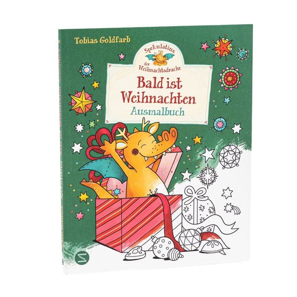 Produktbild: Spekulatius, der Weihnachtsdrache. Bald ist Weihnachten. Ausmalbuch