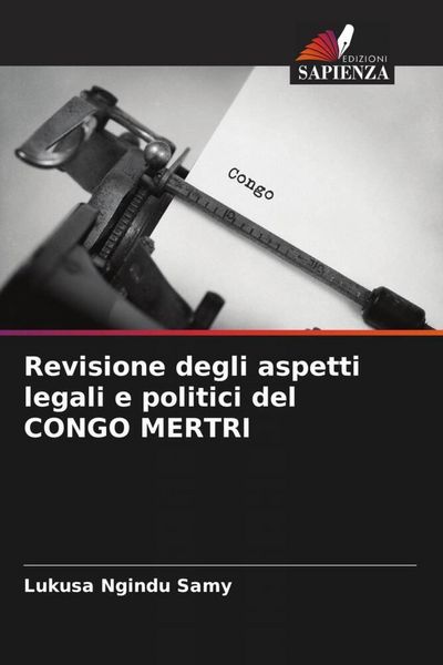 Produktbild: Revisione degli aspetti legali e politici del CONGO MERTRI