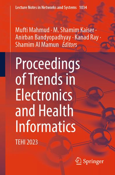 Produktbild: Proceedings of Trends in Electronics and Health Informatics
