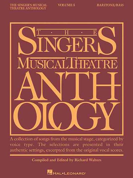 Produktbild: Singer's Musical Theatre Anthology, Volume 5 Baritone/Bass